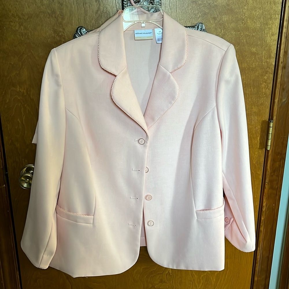 Alfred Dunner 4 piece set - jacket - blouse - pants and skirt